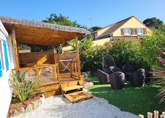 L'albatros مكان تخييم لا بلين-سور-مير